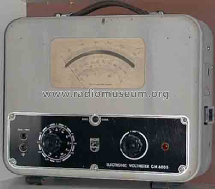 Vacuum Tube Voltmeter GM6005; Philips; Eindhoven (ID = 1021358) Ausrüstung