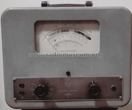 Vacuum Tube Voltmeter GM6005; Philips; Eindhoven (ID = 2943834) Equipment