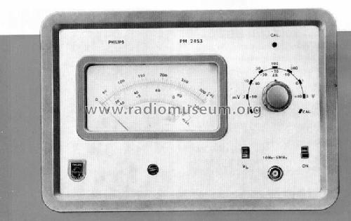 Verstärkervoltmeter PM2453; Philips; Eindhoven (ID = 239274) Equipment