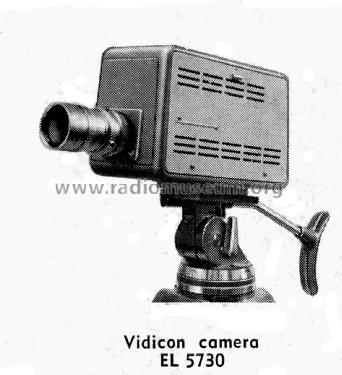 Vidicon camera EL5730; Philips; Eindhoven (ID = 3107641) TV-studio