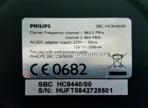 Wireless Hi-Fi Headphones SBC-HC 8445 / SBC -HC8440; Philips; Eindhoven (ID = 2765304) Parlante