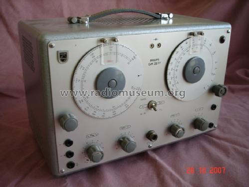 Wobbelsender GM2877; Philips; Eindhoven (ID = 380546) Equipment