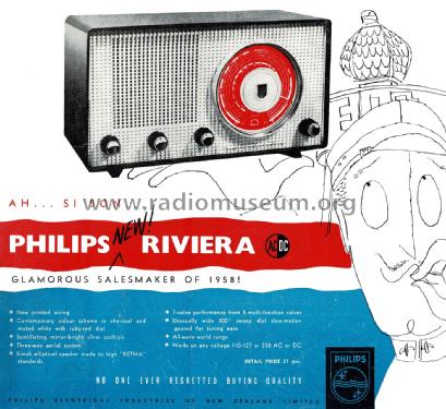 Riviera B2Z69U; Philips Electrical (ID = 2695402) Radio