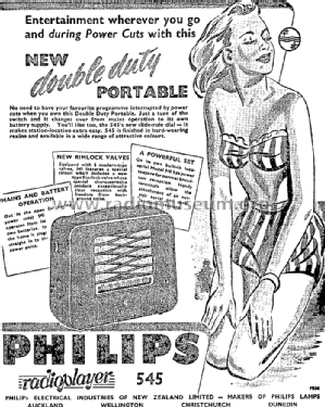 545; Philips Electrical (ID = 2795142) Radio