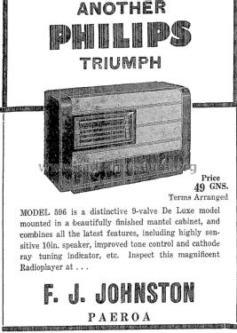 596; Philips Electrical (ID = 3093768) Radio