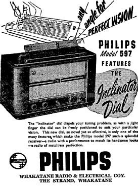 597; Philips Electrical (ID = 2856750) Radio