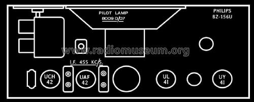 BZ156U; Philips Electrical (ID = 2933646) Radio