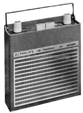 Car Portable Radio P3G38T /00 /05; Philips Electrical, (ID = 1918945) Radio