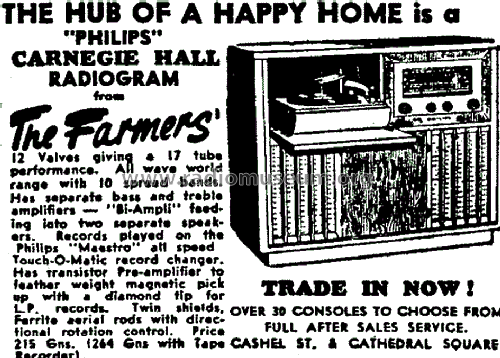 Carnegie Hall FZ977A; Philips Electrical (ID = 2814366) Radio