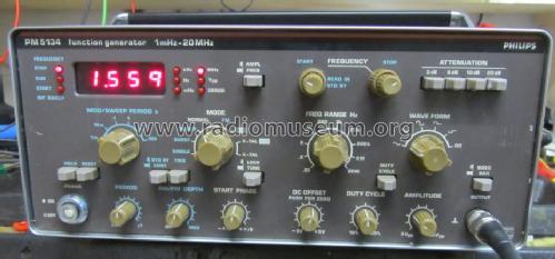 Function Generator 1mHz - 20MHz PM5134; Philips Radios - (ID = 1685331) Equipment