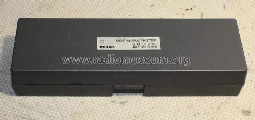 Digital multimeter SBC 802; Philips Electronics (ID = 2371265) Equipment