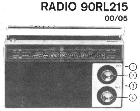 90-RL-215 /00; Philips Ibérica, (ID = 736391) Radio