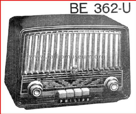 BE-362-U; Philips Ibérica, (ID = 109825) Radio