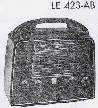 LE423AB; Philips Ibérica, (ID = 233357) Radio