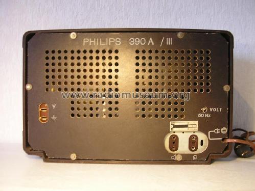 390A/III ; Philips Finland - (ID = 1222834) Radio