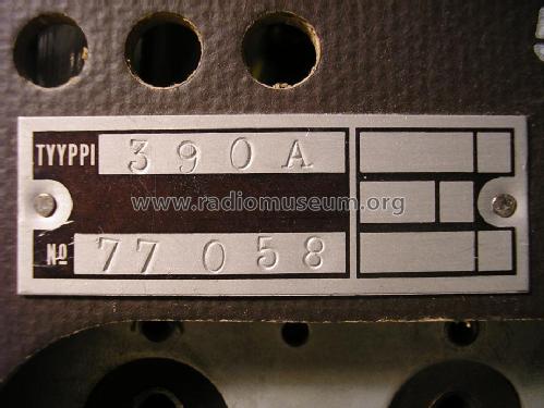 390A; Philips Finland - (ID = 1578688) Radio