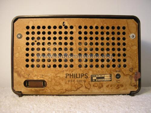 BSF220U; Philips Finland - (ID = 1959648) Radio