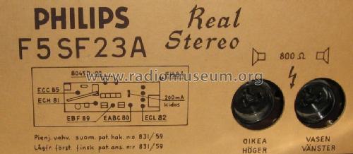 F5SF23A; Philips Finland - (ID = 806073) Radio