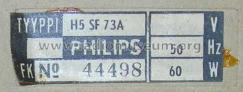 NOVO SONIC H5 SF 73A; Philips Finland - (ID = 478570) Radio