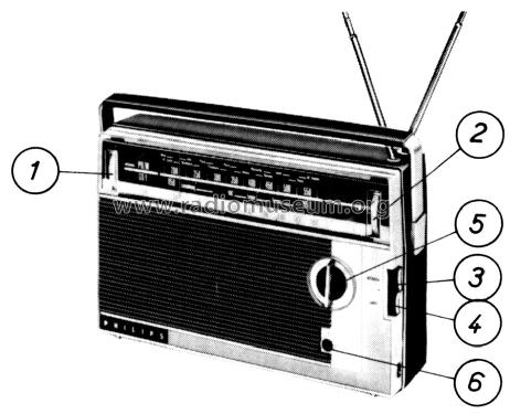 11RL463 /00R /01R /01L; Philips France; (ID = 1484006) Radio