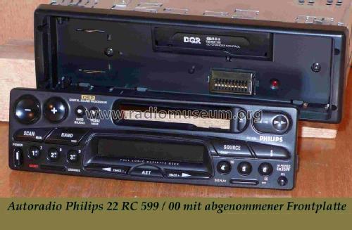 22RC599 /00; Philips France; (ID = 939233) Car Radio