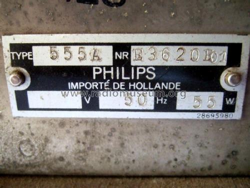 555A; Philips; Eindhoven (ID = 1907029) Radio