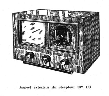 582LU; Philips France; (ID = 1432058) Radio