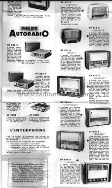 Goélette BF313A , BF313A /25; Philips France; (ID = 1483880) Radio