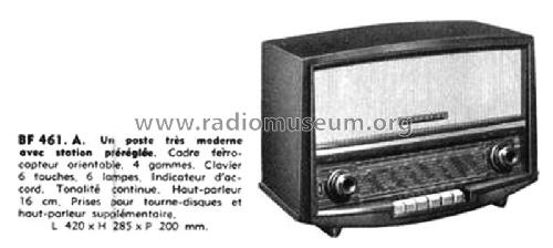 B4F61A - BF461A; Philips France; (ID = 2127901) Radio