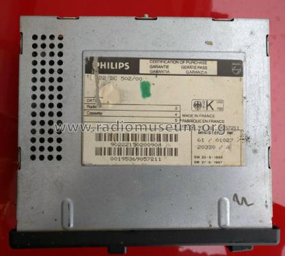 22DC502 /00; Philips France; (ID = 2322110) Car Radio