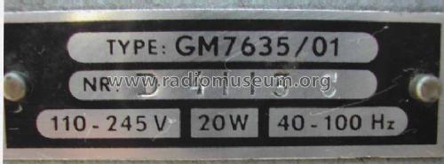 Controleur électronique, Vacuum Tube Multimeter GM7635; Philips France; (ID = 1205203) Equipment