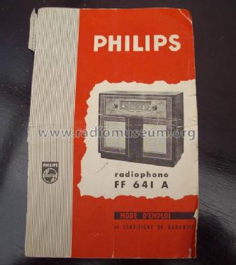 FF641A; Philips France; (ID = 769244) Radio