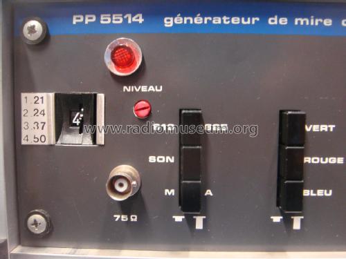 Générateur de mire couleur - Standard Secam PP5514 /01; Philips France; (ID = 2853095) Equipment