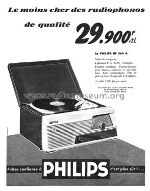 H3F64A - HF364A; Philips France; (ID = 2127837) Radio