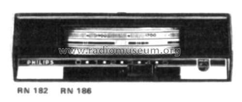 Minauto I RN186; Philips France; (ID = 2676198) Car Radio