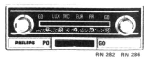 Minauto II RN282; Philips France; (ID = 2676200) Car Radio