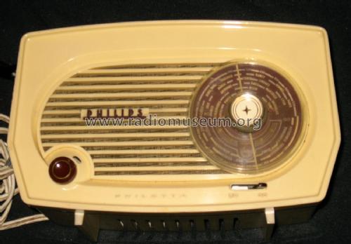 Ancienne radio Philips Philetta BF 102 U à lampes de 1955 – La Roue du Passé