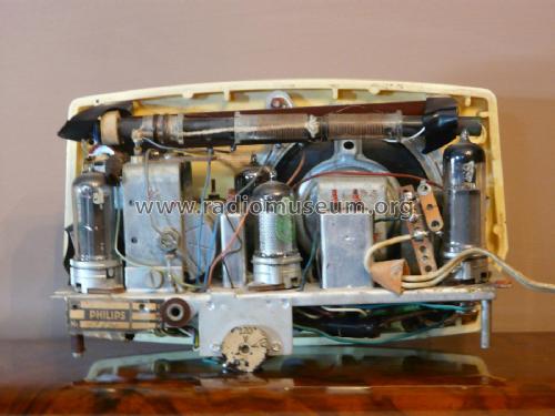 Ancienne radio Philips Philetta BF 102 U à lampes de 1955 – La Roue du Passé