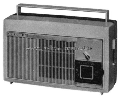 Radiophono Portatif H3F41T /00G /00L /00X; Philips France; (ID = 2065547) Radio