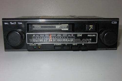 22AC514 /52; Philips France; (ID = 2011849) Car Radio