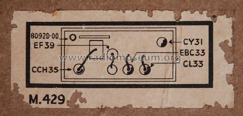 E157A; Philips Electrical, (ID = 423157) Radio