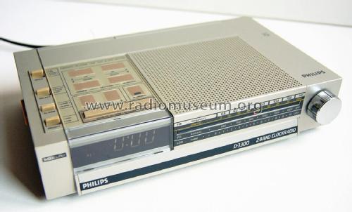 2-Band Clock Radio D3300 /00; Philips Hong Kong (ID = 3001424) Radio