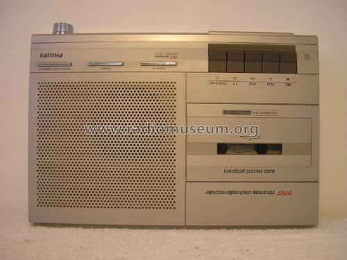 Electronic Clock Radio Recorder D7527 /00S; Philips Hong Kong (ID = 2091532) Radio