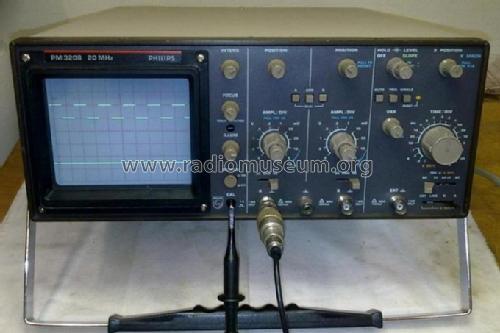 Oscilloscope PM3208 /00; Philips; Eindhoven (ID = 1599868) Equipment