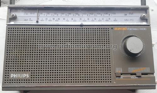 Portable Radio D2130 /00; Philips Hong Kong (ID = 3126373) Radio