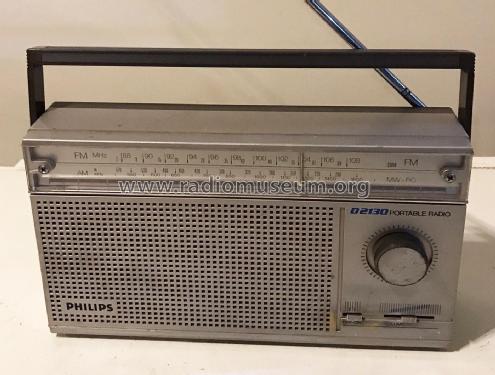 Portable Radio D2130 /10; Philips Hong Kong (ID = 3074538) Radio