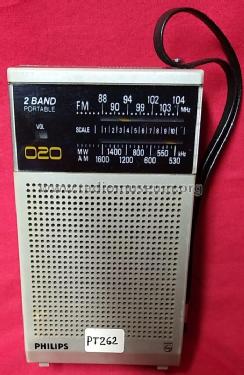 Radio Portable 020 90AL020 /00 /01 /15 /40 /45; Philips Hong Kong (ID = 3016253) Radio