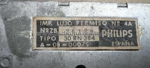 30RN384; Philips Ibérica, (ID = 2676170) Car Radio