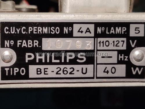 BE-262-U; Philips Ibérica, (ID = 2691992) Radio