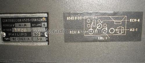 BE-363-A; Philips Ibérica, (ID = 2434629) Radio